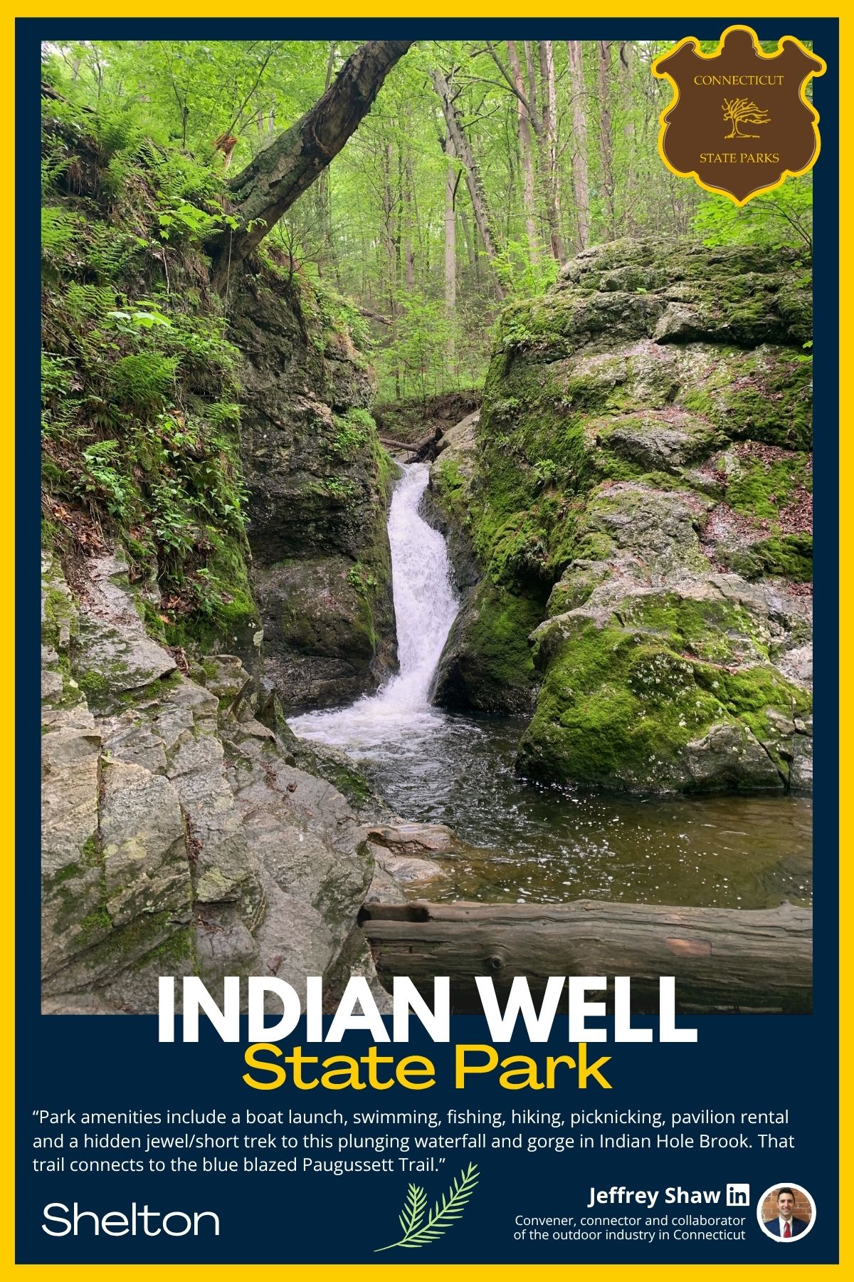 Postcard of Indian Well State Park