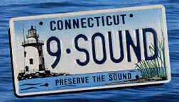 Long Island Sound license plate