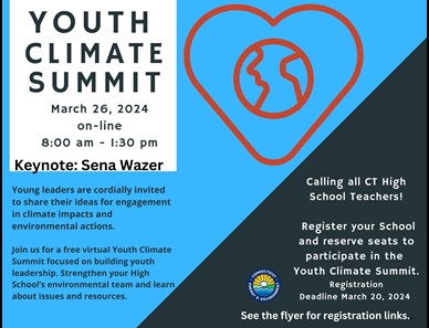 Youth Climate Summer flyer 2022