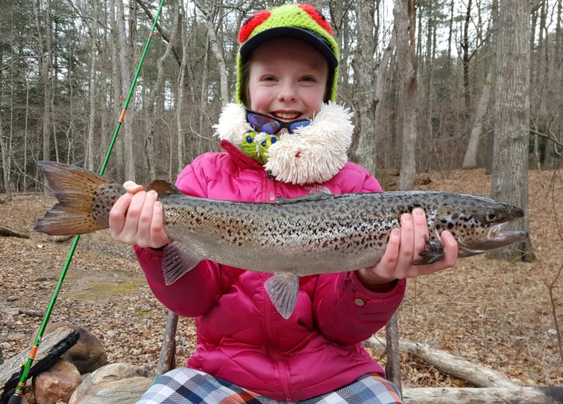 first salmon catch