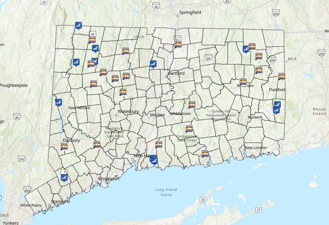 CT Grown and Primary Producers Map Screenshot 