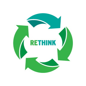 rethink logo with arrows