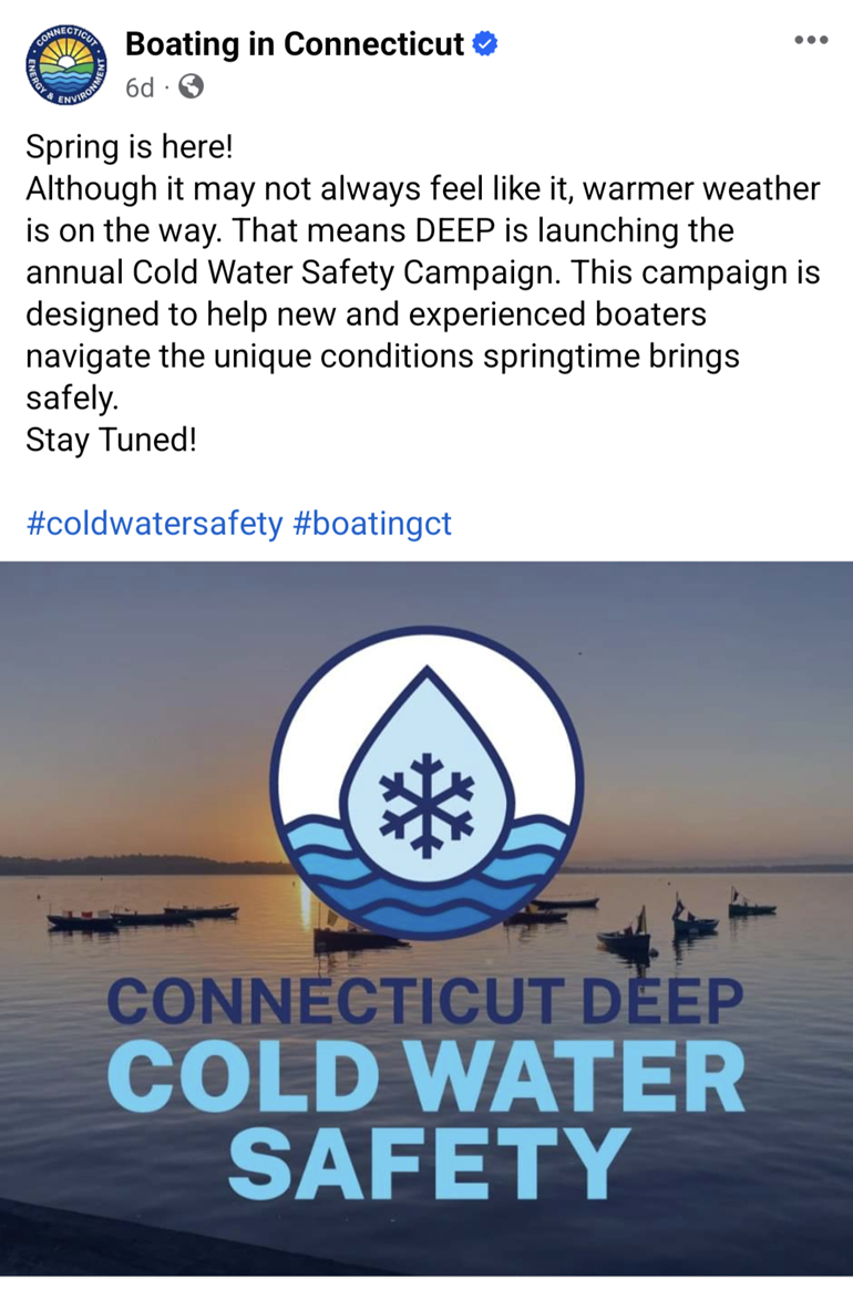Cold Water Safety Campaign FB image 2024