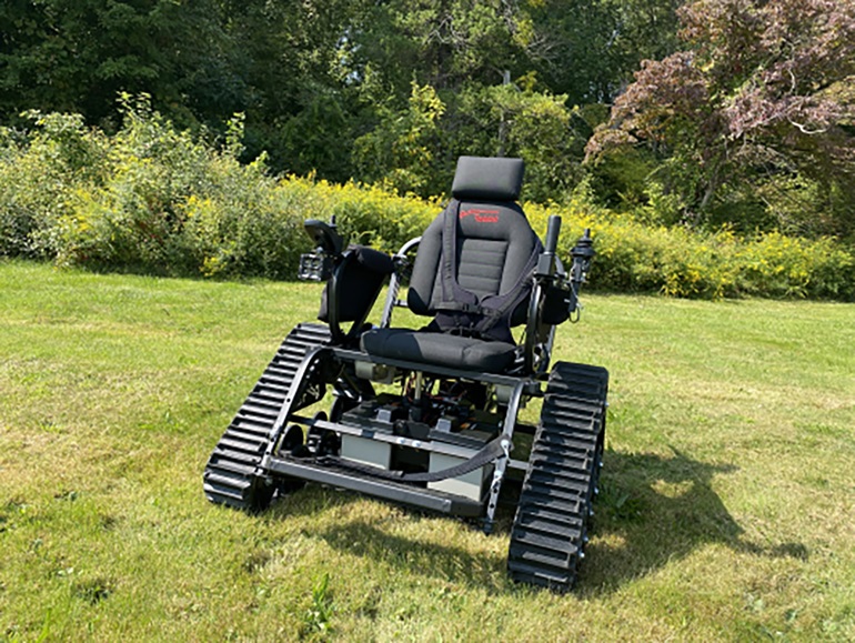 ATW Track Chair - Users will need to reserve an all-terrain chair, watch an instructional video, and sign a waiver.