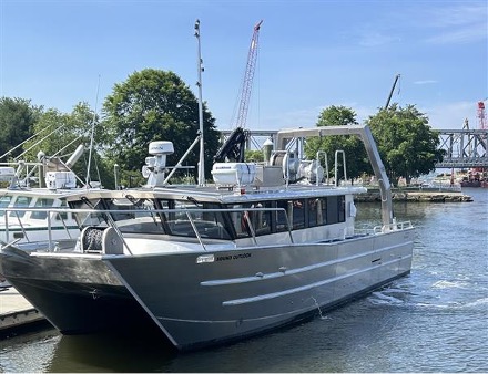 The R/V Sound Outlook will help DEEP safeguard water quality in the Long Island Sound DEEP’s Water Monitoring Program.