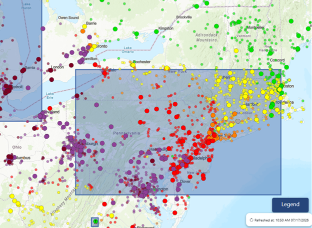 Fire and Smoke Map