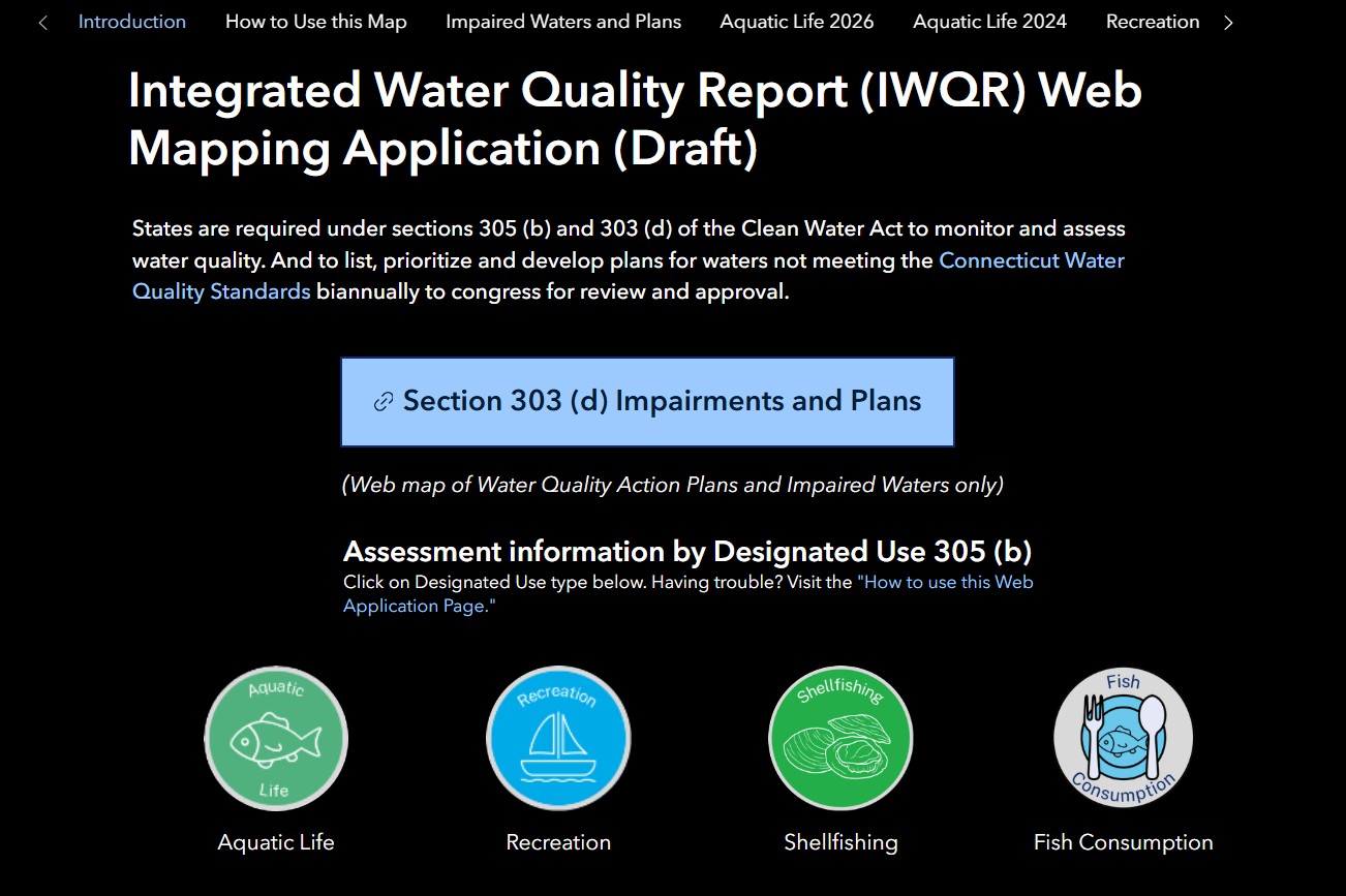 Link to the IWQR Web Mapping Application
