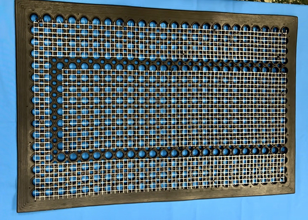 Electric unwelcome mat