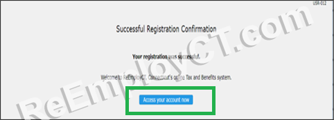 Successful Registration Confirmation
