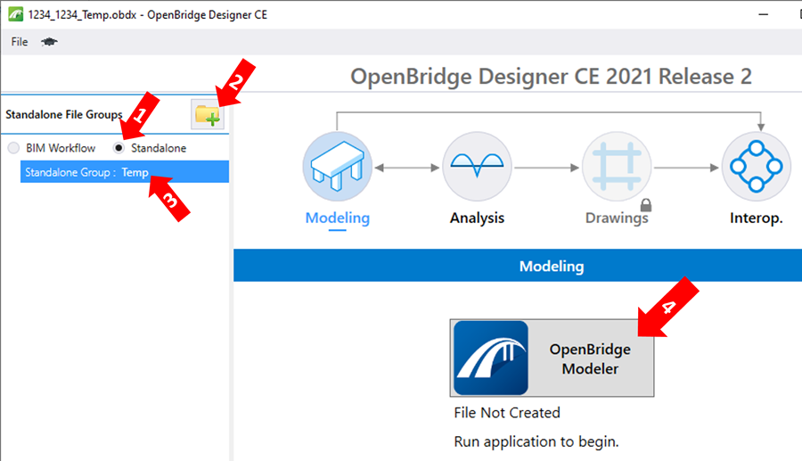OpenBridge Designer Launcher