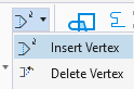 Insert Vertex and Delete Vertex Tools