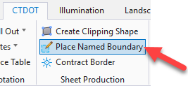 Place Named Boundary Tool