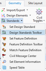 Open Design Standards Toolbar