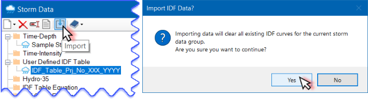 import-IDF-table