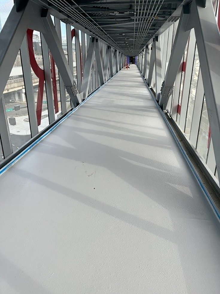 View of Bridge from New Garage (December 2023)