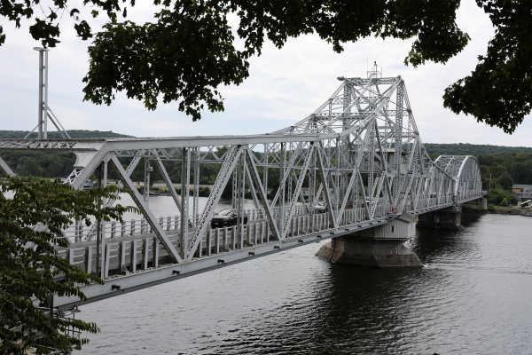 East haddam swingbridge from the side