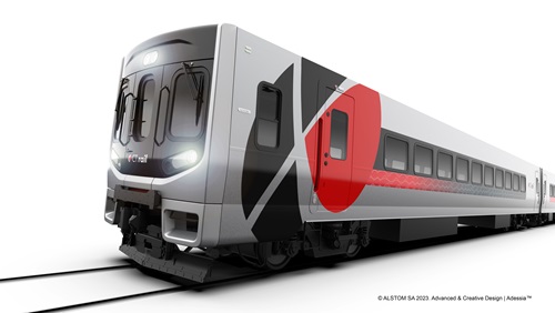 rendering of new CTrail train 