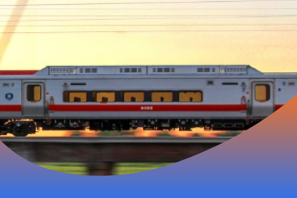 Train traveling