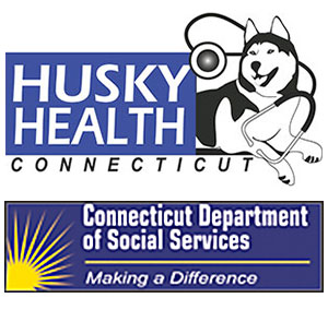 HUSKY and DSS logos.
