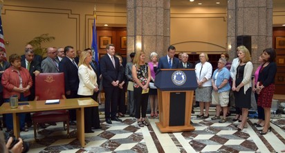 Governor Malloy Speaking About the Bill