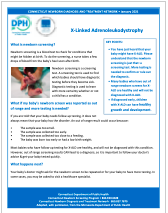 Download the X-Linked Adrenoleukodystrophy Fact Sheet