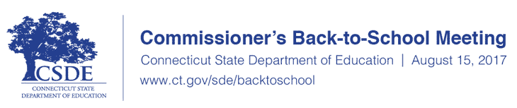 Commissioner's Back to School Meeting