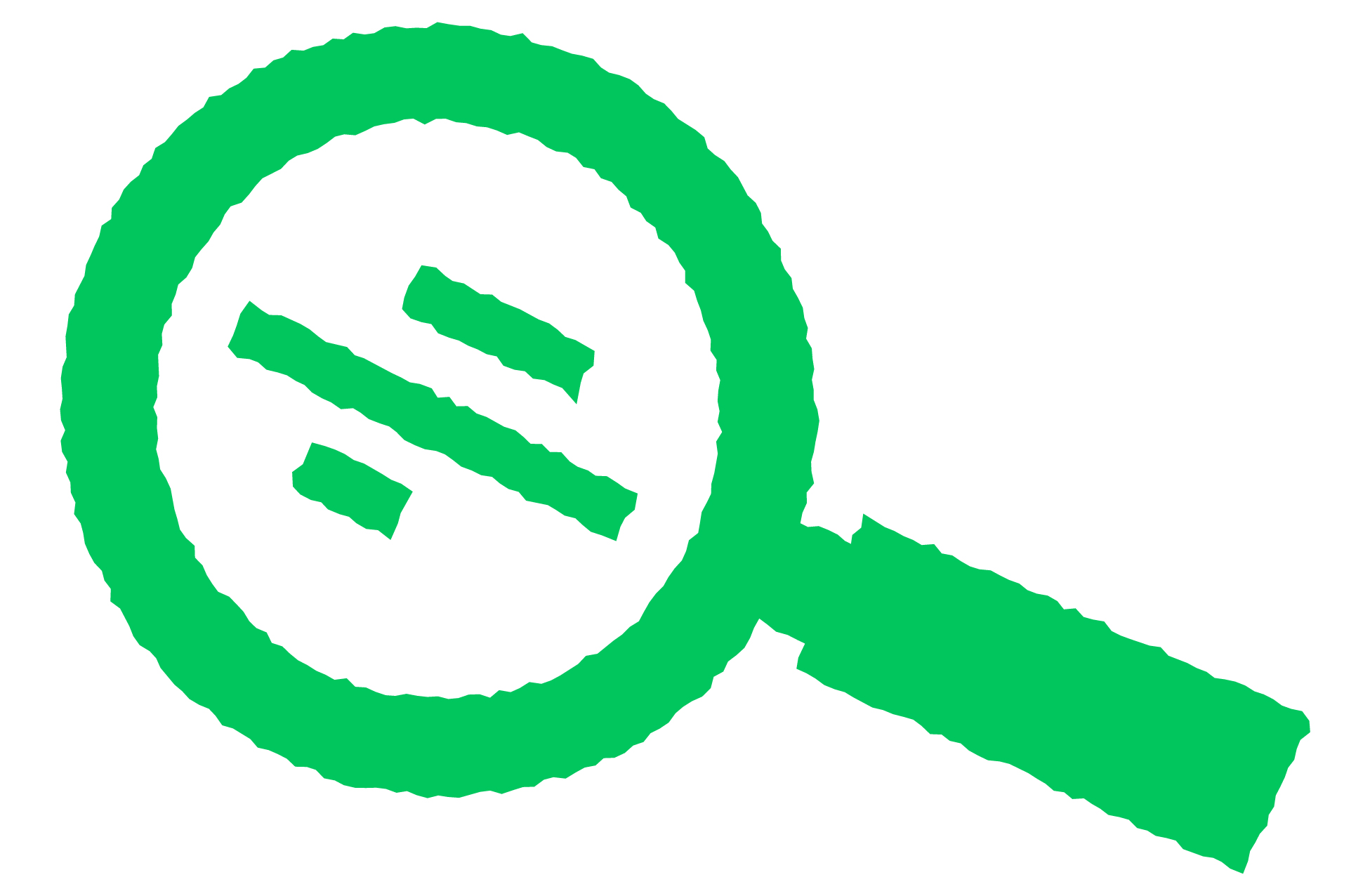 CT Fresh Ed classroom icon magnifying glass green