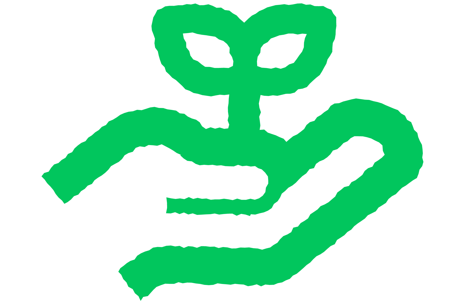 CT Fresh Ed community icon hand with seedling green