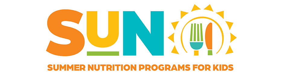 USDA SUN logo: Summer Nutrition Programs for Kids