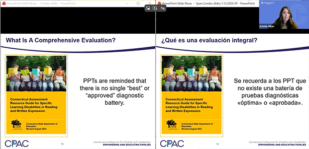 Screenshot from CPAC webinar