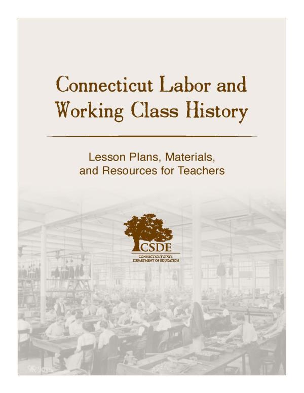 Connecticut Labor and Working Class History