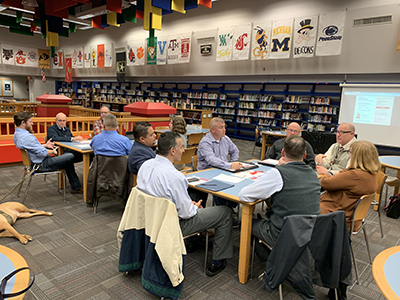 Community of practice session, Groton public schools