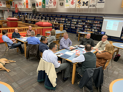Community of practice session, Groton public schools