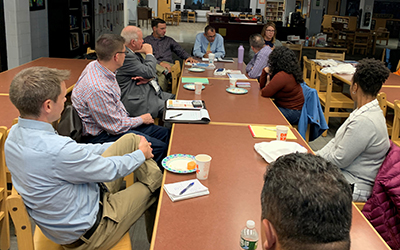 Community of practice session, New Britain public schools