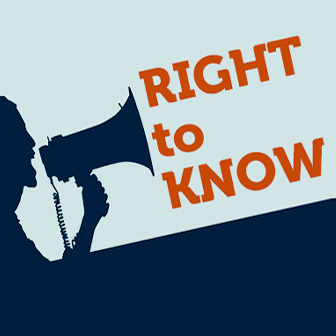 Right to Know graphic