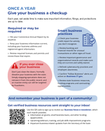 Image of Annual Business Checkup PDF