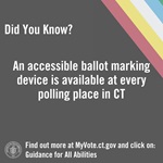 Accessible Voting: Ballot Marking Devices - graphic