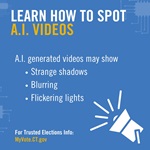 Learn how to spot A.I. videos - graphic 1