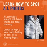 Learn how to spot A.I. photos - graphic 1