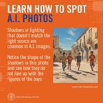 Learn how to spot A.I. photos - graphic 2