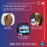 Accessible Voting: Ballot Marking Devices - graphic