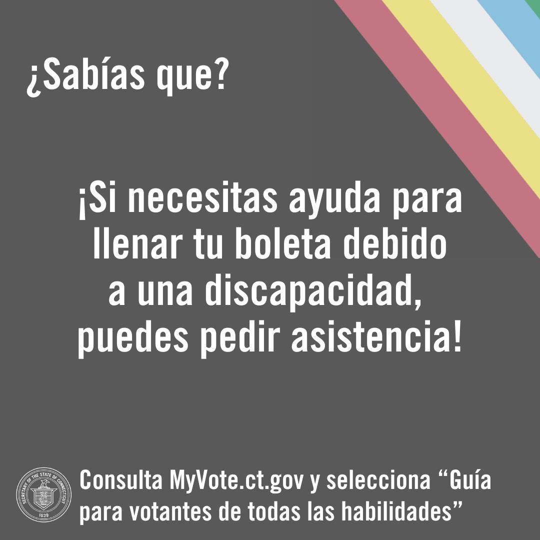 Accessible Voting: Assistance Filling Out the Ballot - graphic