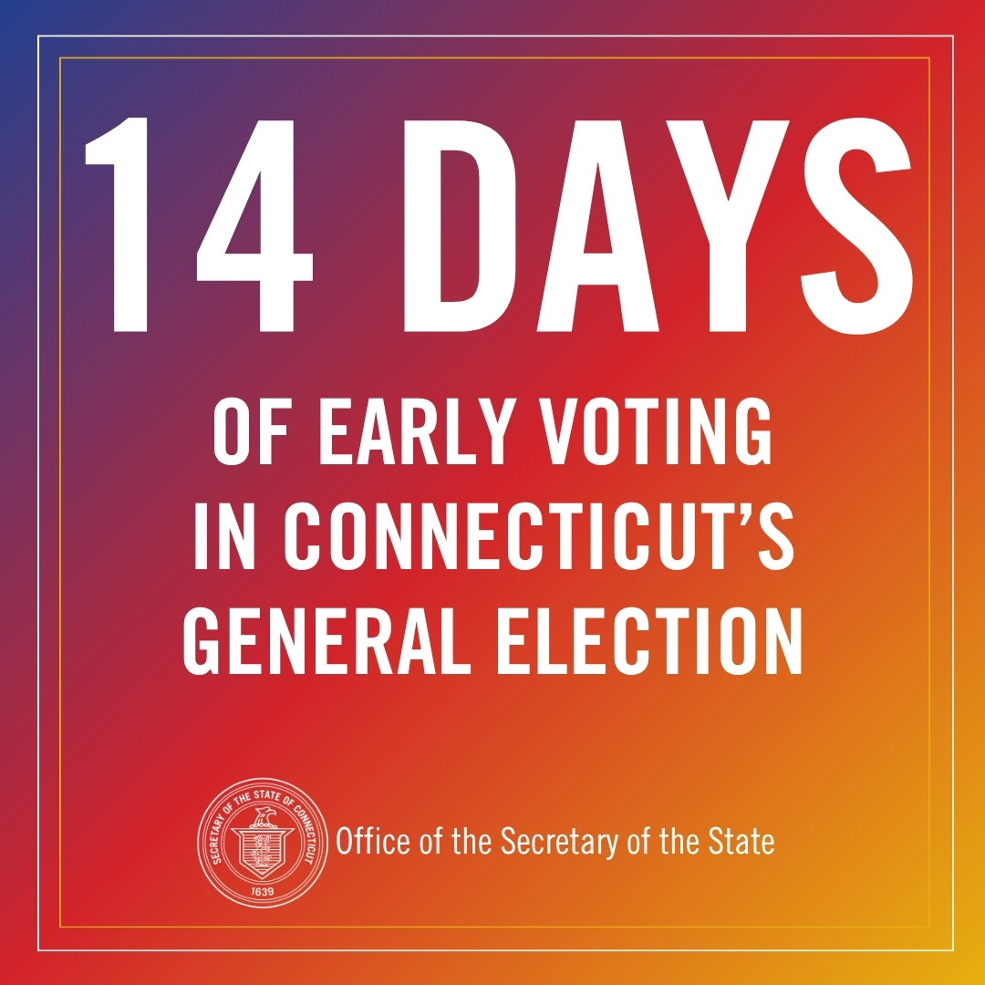 14 Days to Vote Early in General Election - graphic