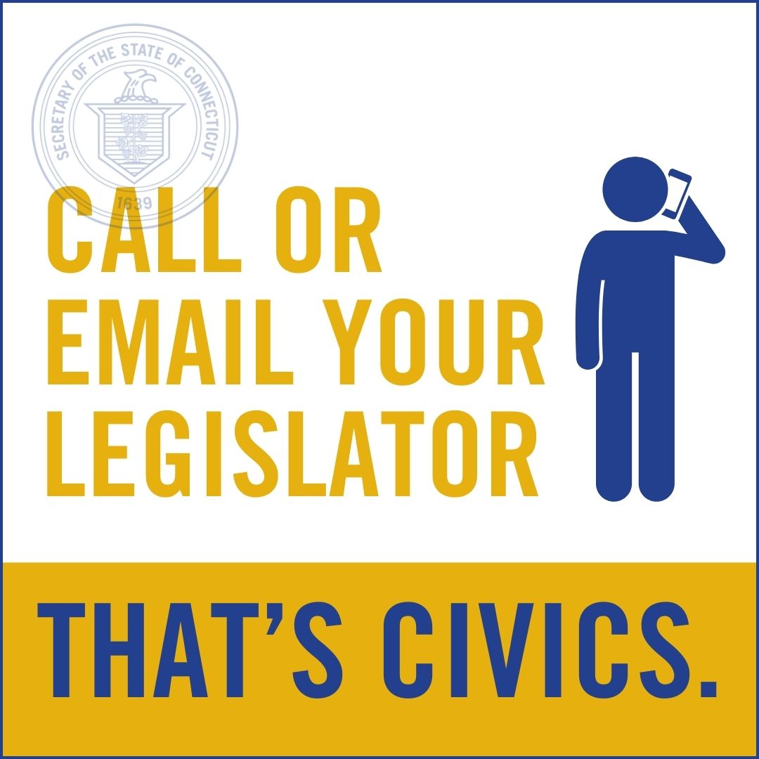 Call or email - Legislator graphic