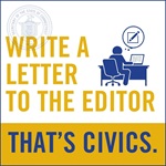 Write Letter to editor graphic