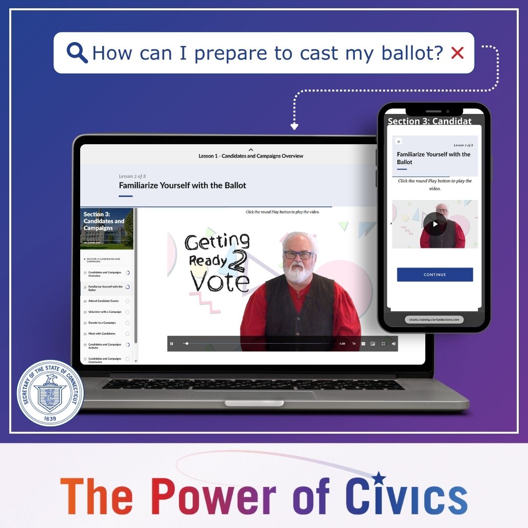 How to cast a ballot - graphic
