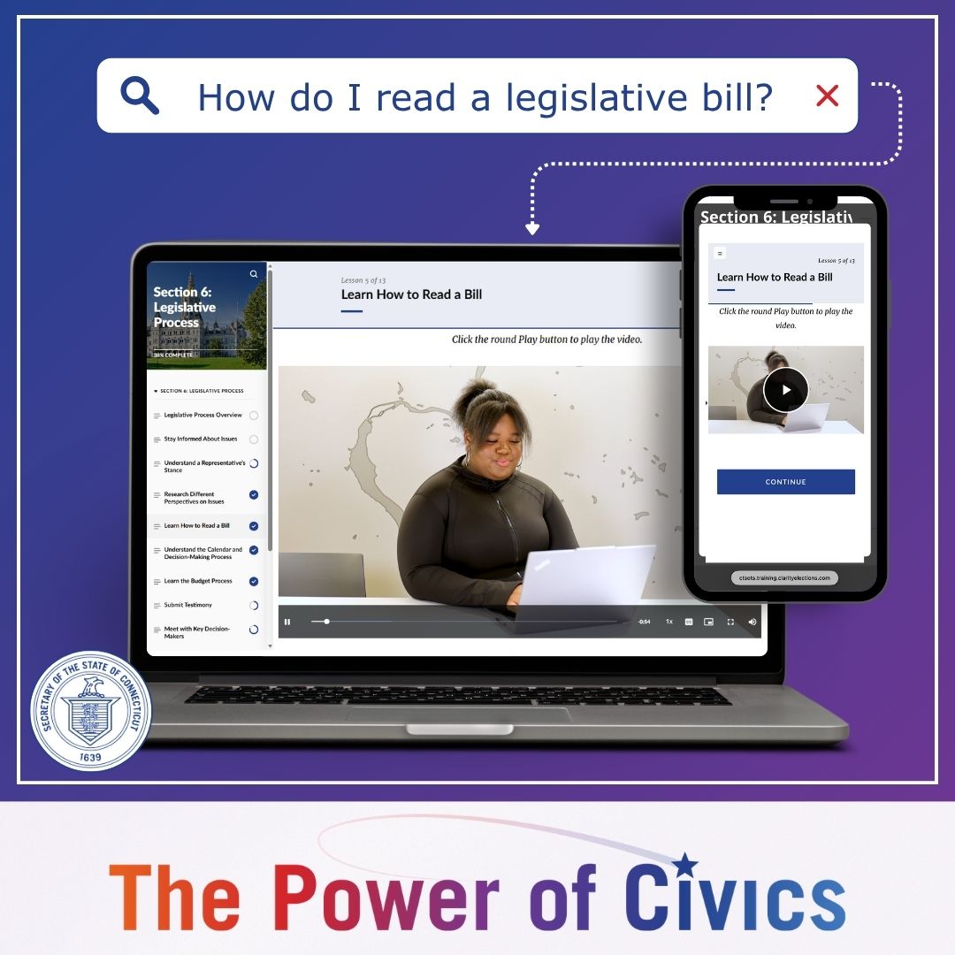 How to read a bill - graphic