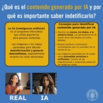 AI content - Spanish graphic