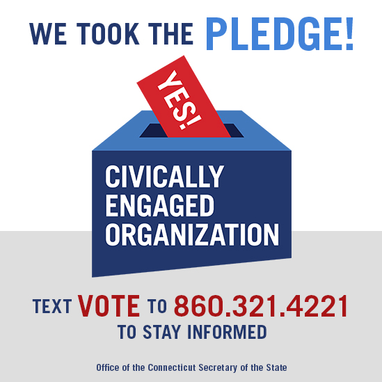 C.E.O. Pledge - Text Vote to 860-321-4221