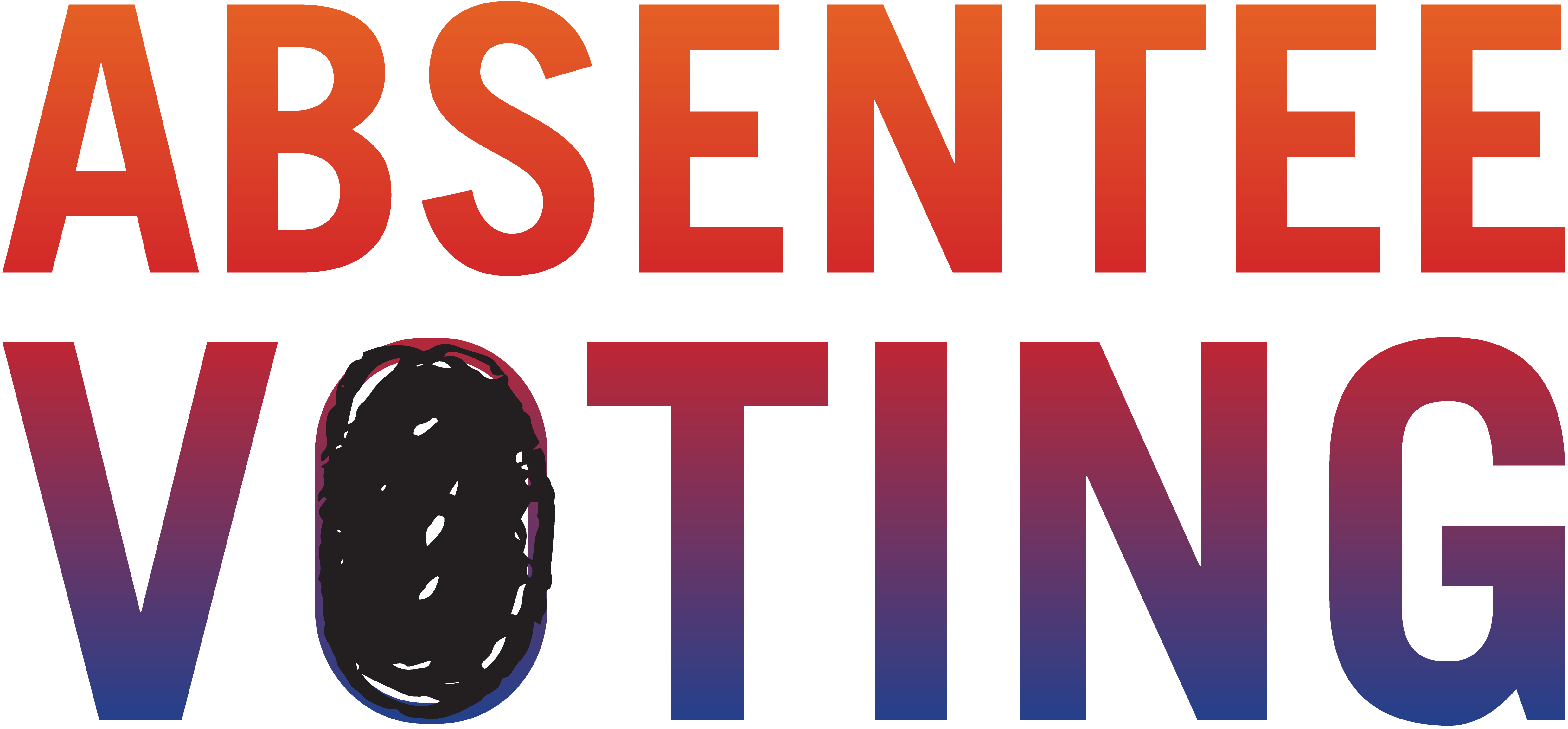 Absentee Voting - Logo